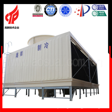 350T high efficiency square water cross flow cooling tower